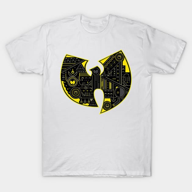 Wutang Retro With Wu T-Shirt by Yuugen